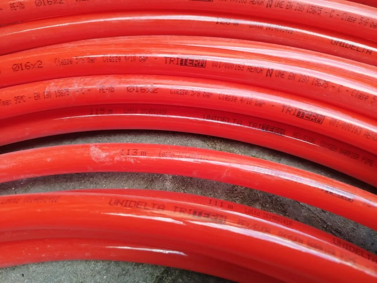 Трубка Unidelta Triterm  Pex/EVOH 16x2 3