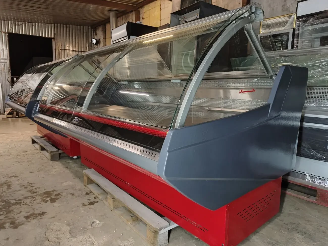 Холодильна вітрина Технохолод, вітрина прилавок холодильний