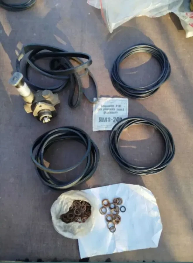 комплект уплотнительных колец гильзы ЯМЗ-236.240 3
