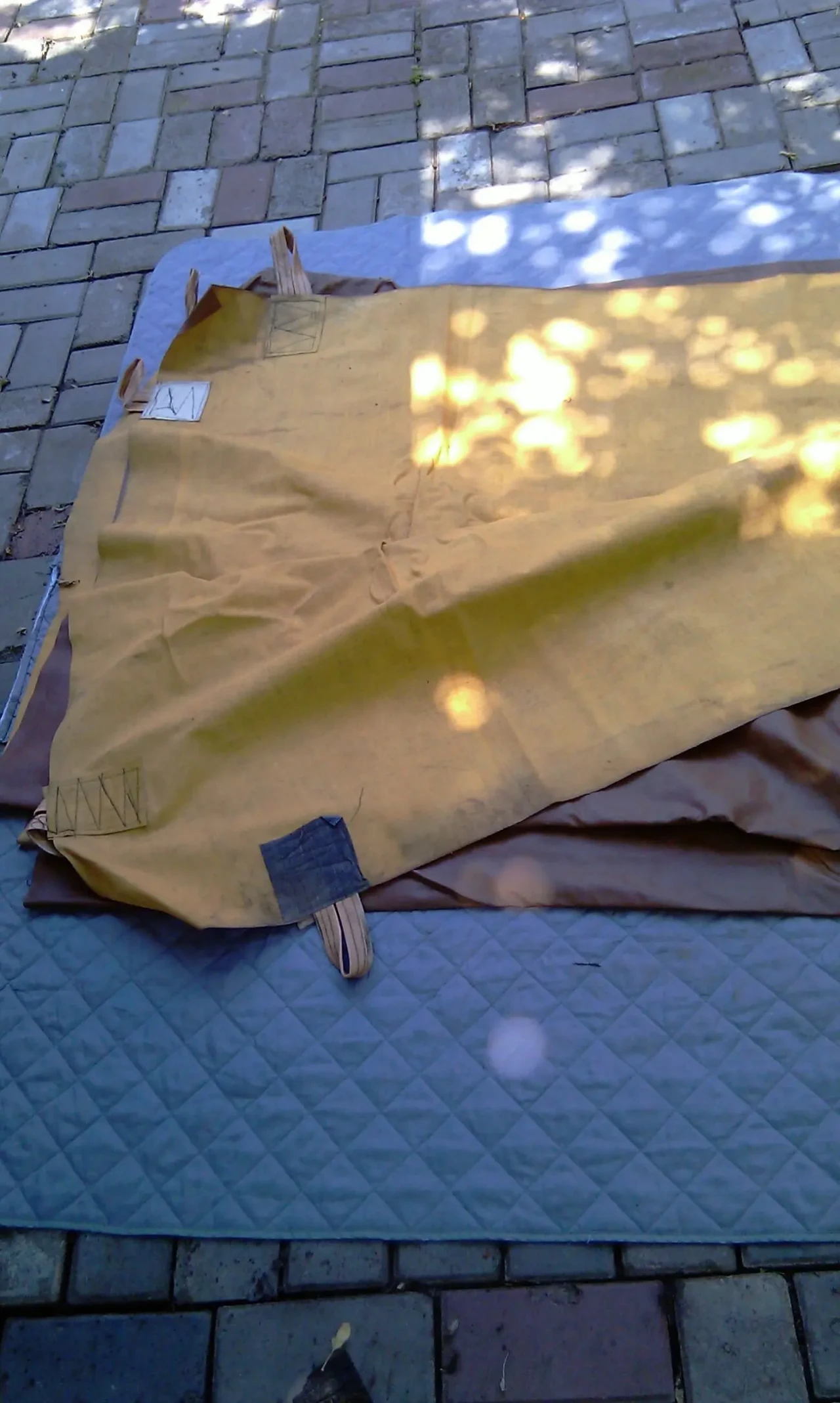 Брезент укрывочный 5х4 качественный 4