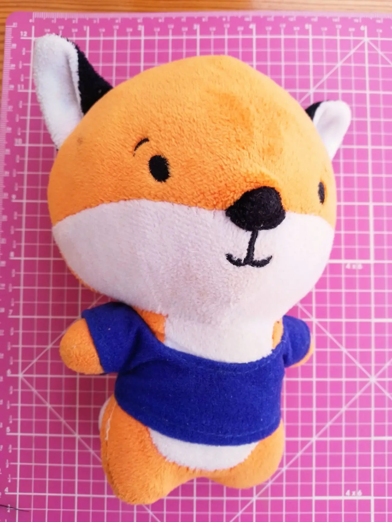 Лисичка лисенок мультяшный мягкая игрушка