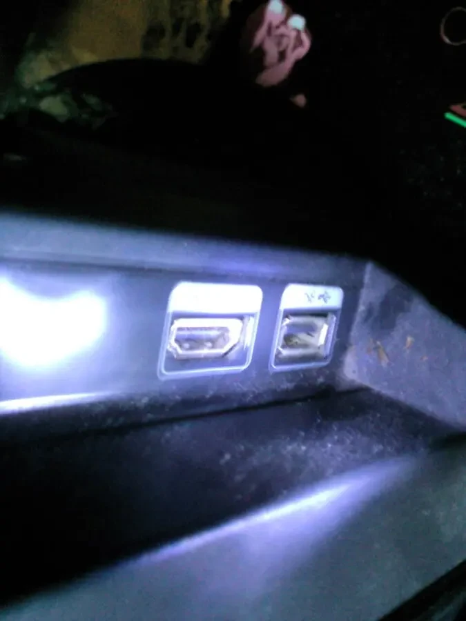 ТВ SAMSUNG, LE32D451ЖК, цветной, плоский, 32 дюйма, б/у 6