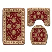 Комплект ковриков для ванной и туалетной комнат, новый, в упаковке