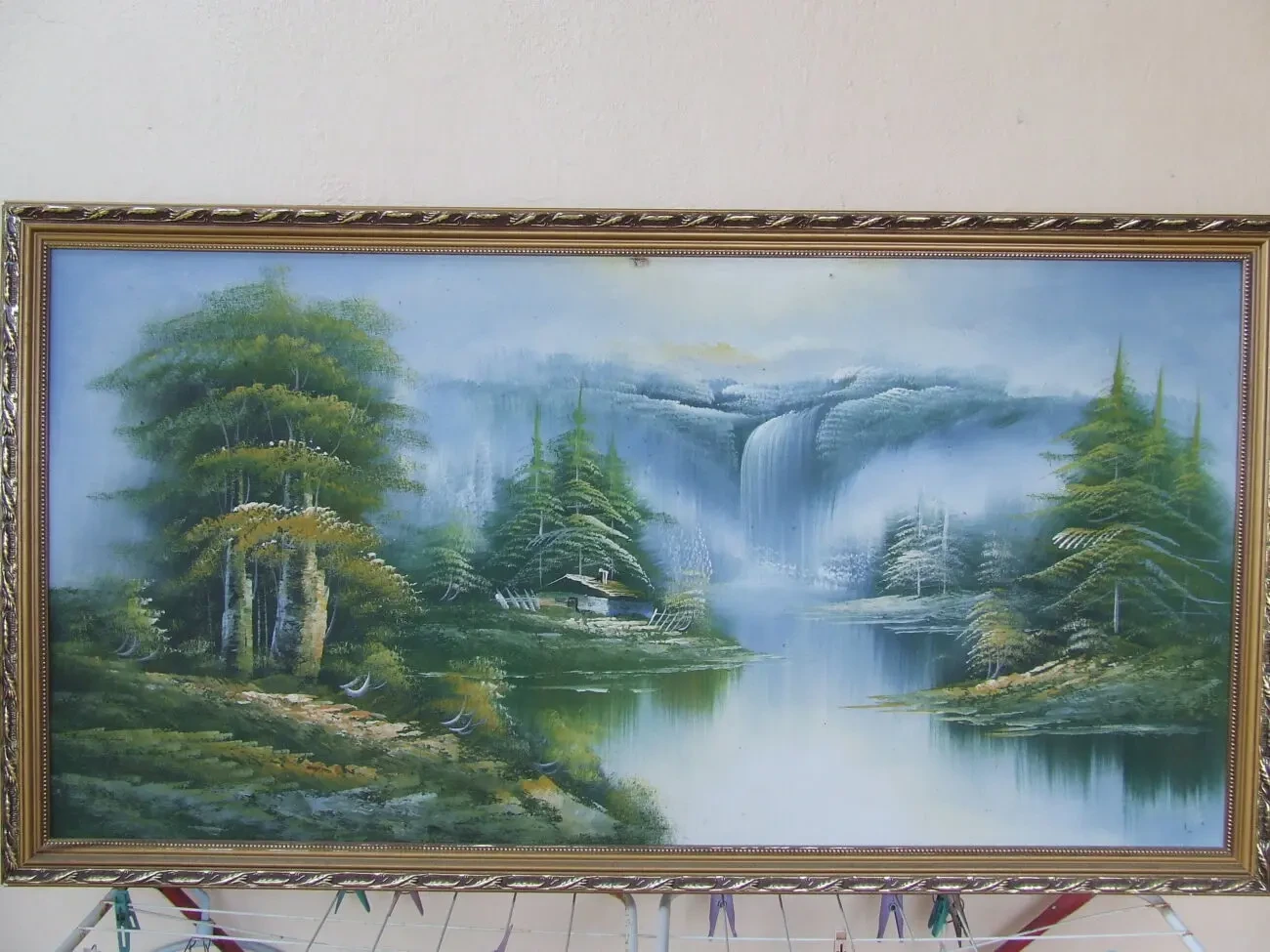 Авторская работа . х.м. 120 х 60 см. 1995 гг. Ужгород