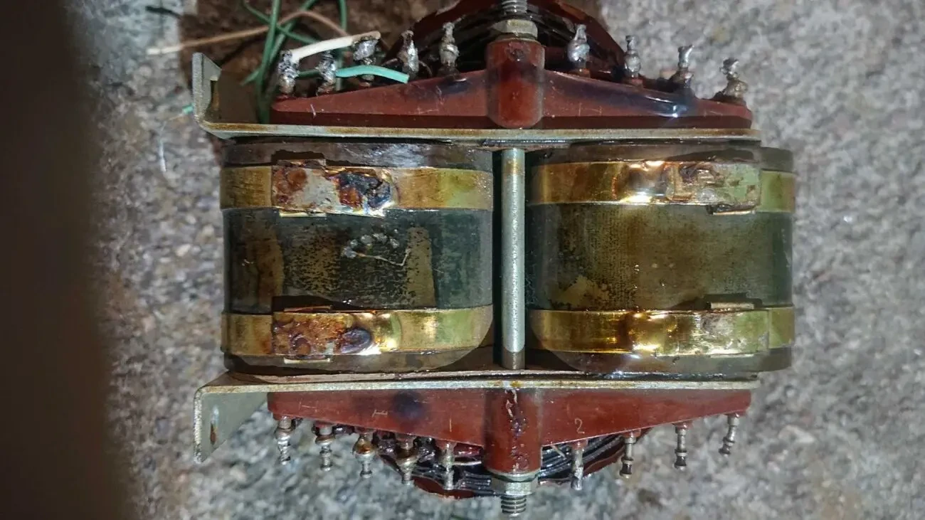 Трансформатор от лампового осциллографа 5