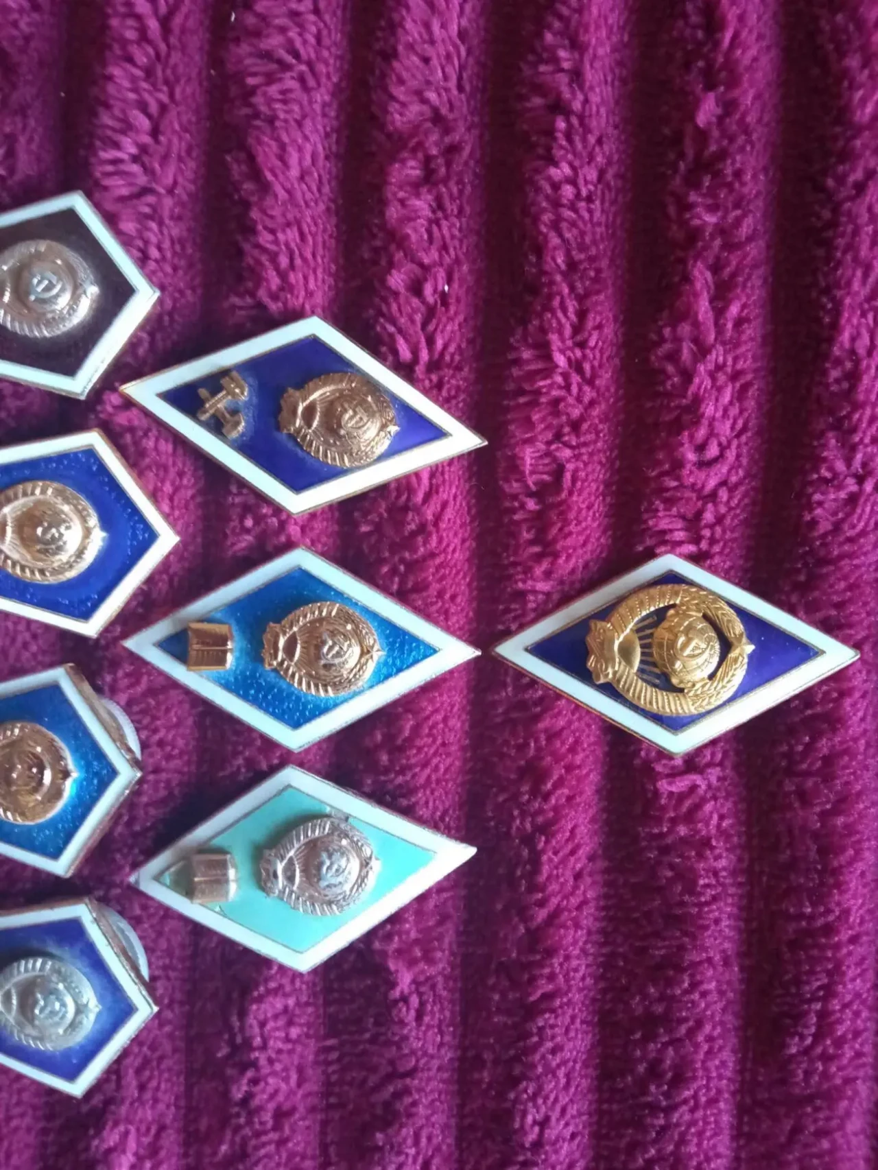 Ромбы значки Вузов СССР