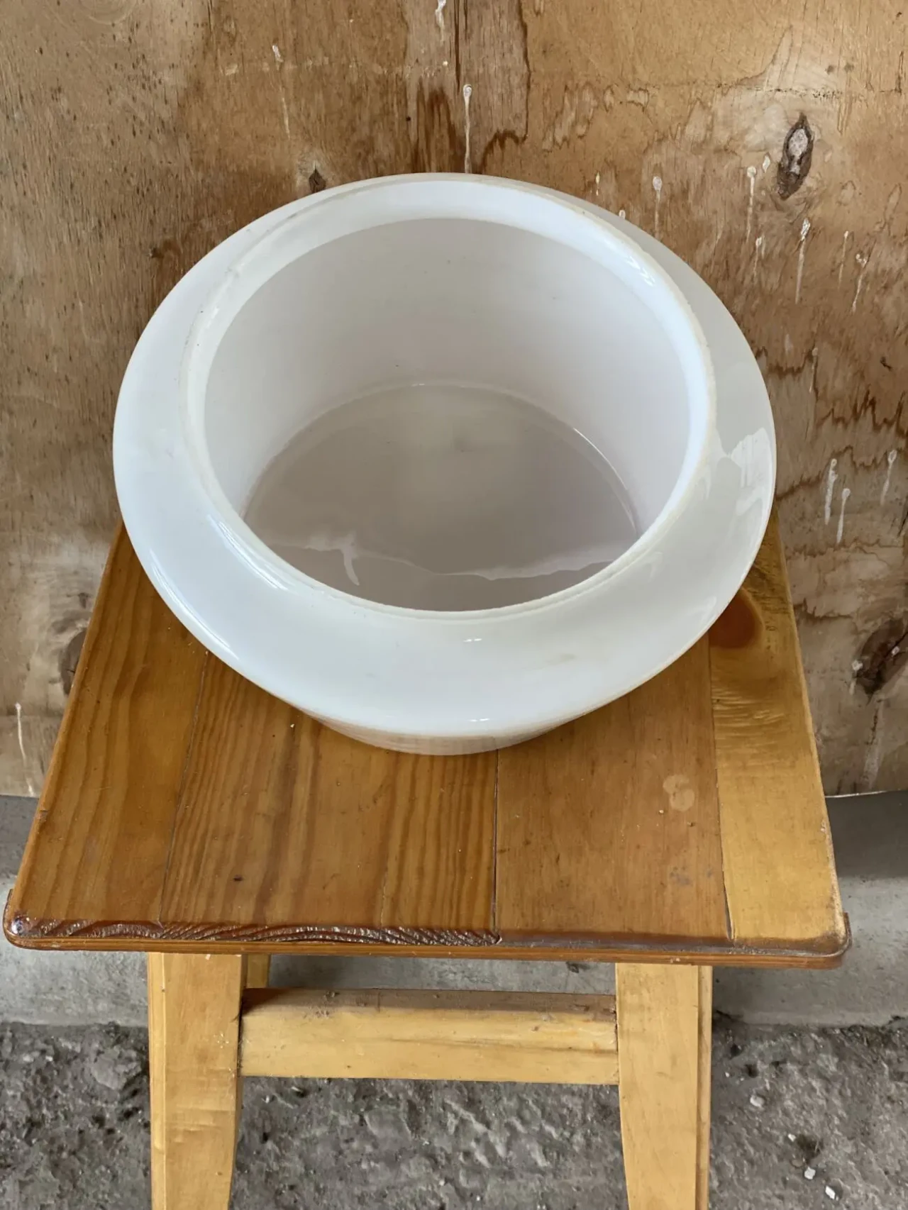 Настенный светильник (металл, стекло, фарфор). 3