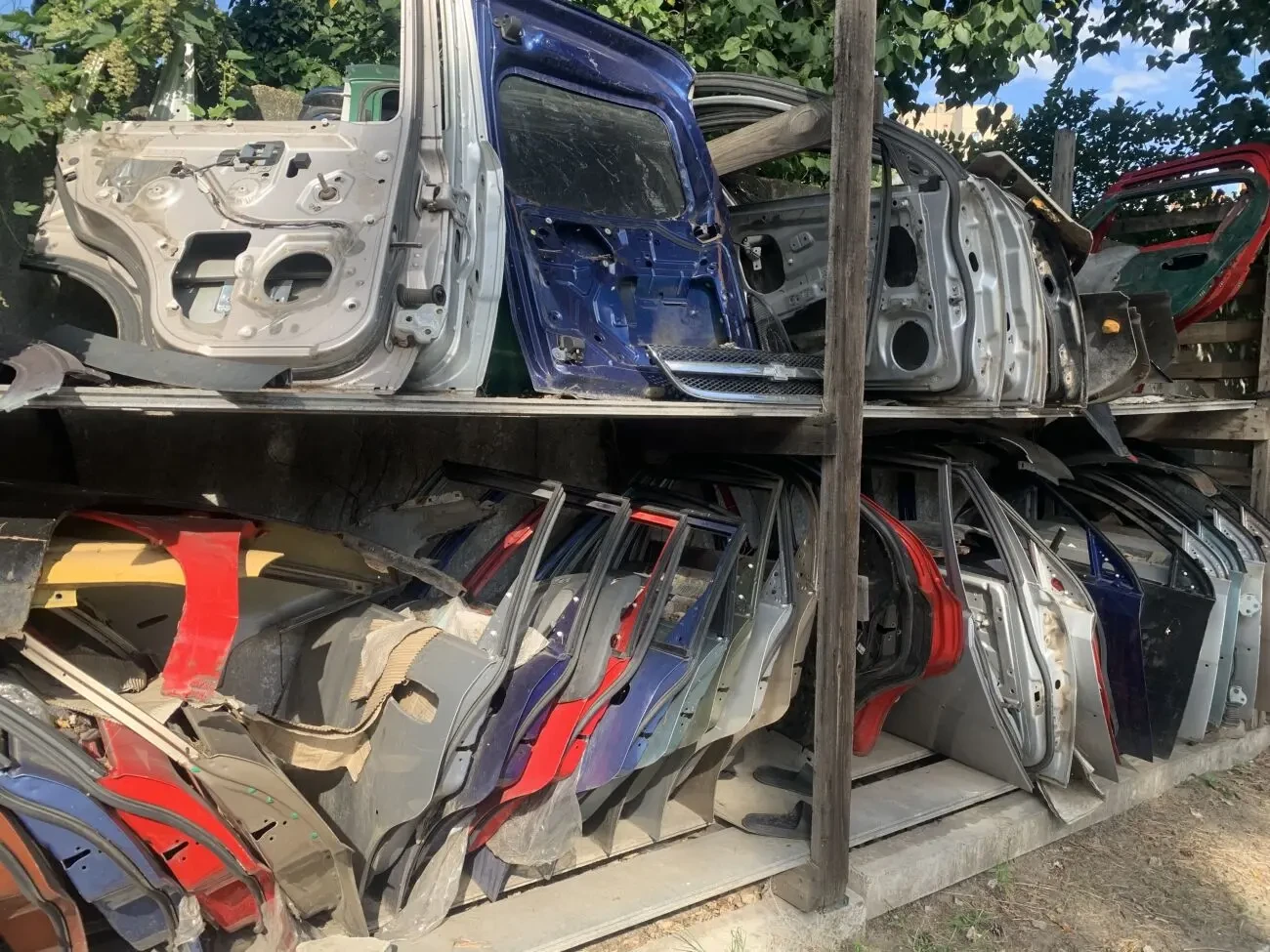 Двері та колеса до авто Део Ланос, Шевроле. Розборка 2