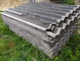 Продам або обміняю шифер (б/в, 8-хв.) в м. Рівне (Червоні Гори)