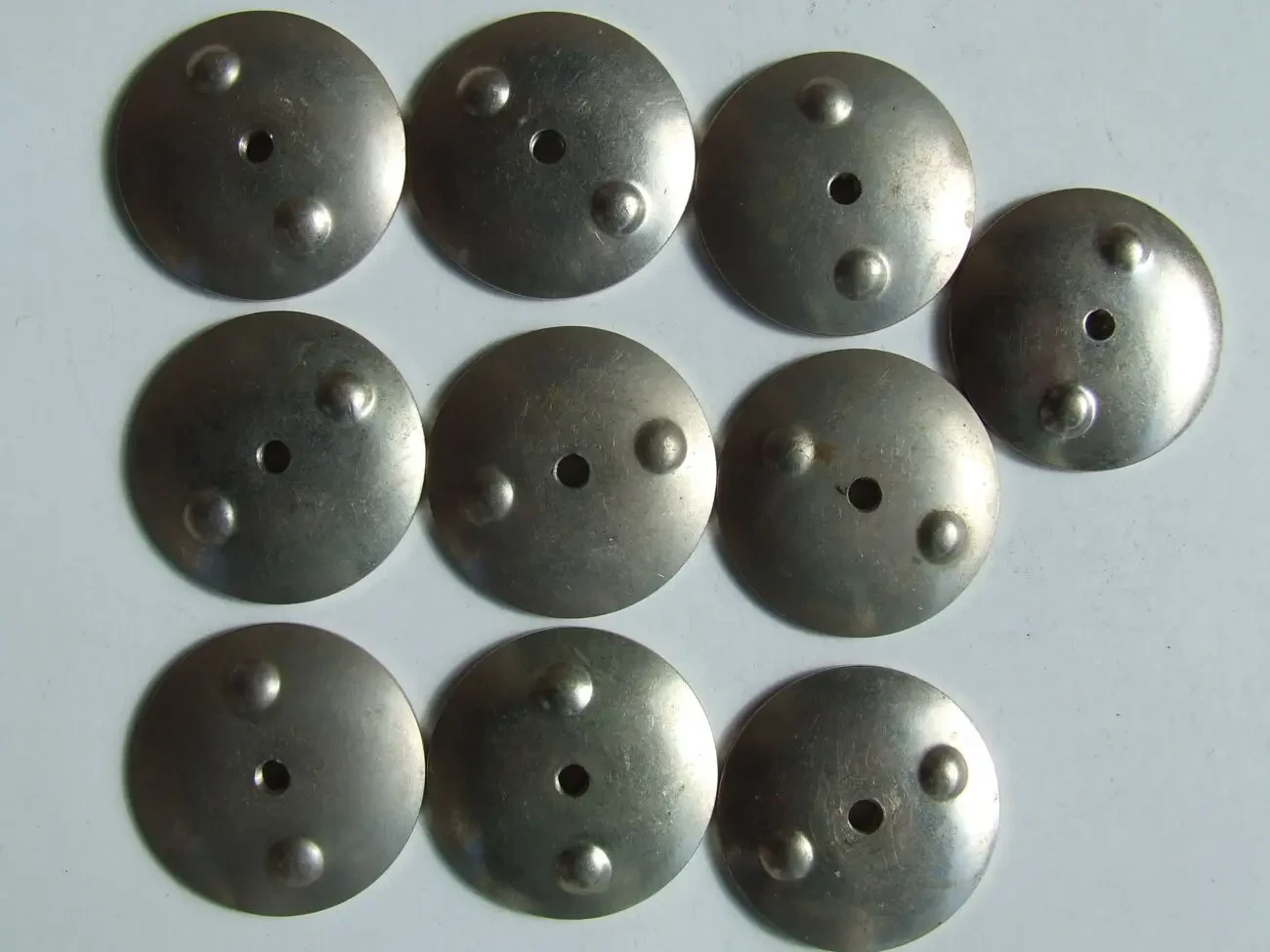 Закрутки мельхиоровые для любых орденов КЗ.ВОВ, 10 штук. 2