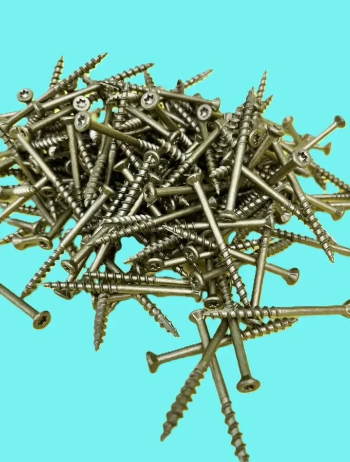 Шуруп для терас 4,8/55 мм, нержавіюча сталь A4, потай головка TX20 5