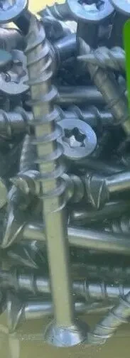 Шуруп для терас 4,8/55 мм, нержавіюча сталь A4, потай головка TX20 4