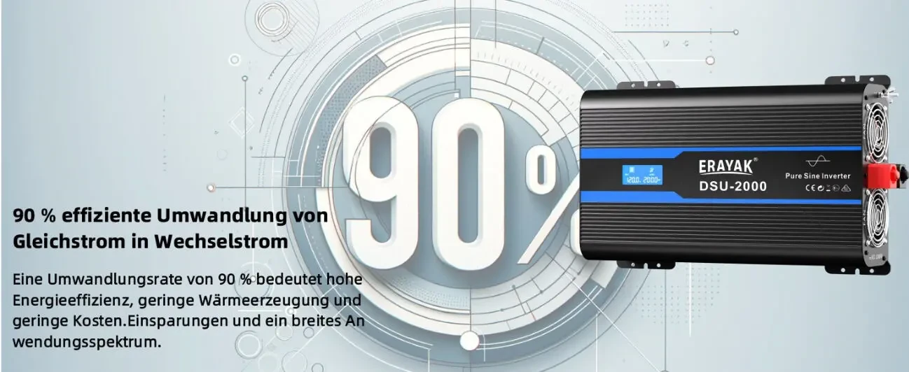 Перетворювач напруги інвертор ERAYAK DSU-2000 (2000/4000W, 12-220V) 4
