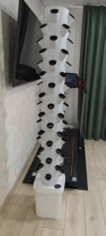 Гидропонная установка вертикальная