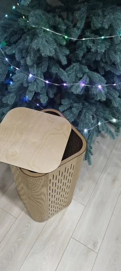 Корзина для белья ящик для вещей декор мебель интерьер 2