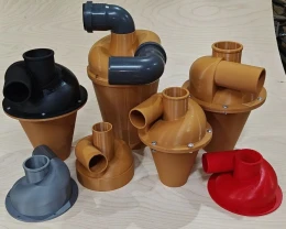 Циклон фильтр насадка для пылесоса на емкость или трубу