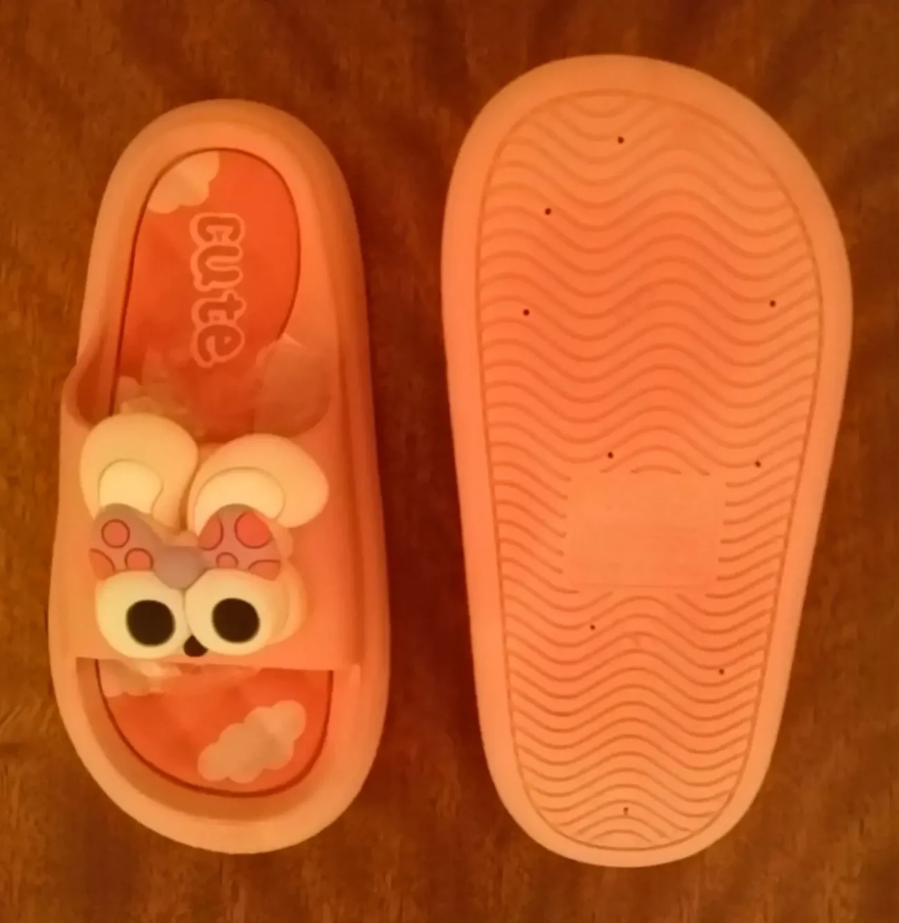 Детские тапочки для детей с зайчиком 10