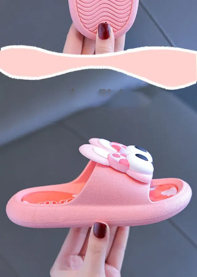 Детские тапочки для детей с зайчиком 4