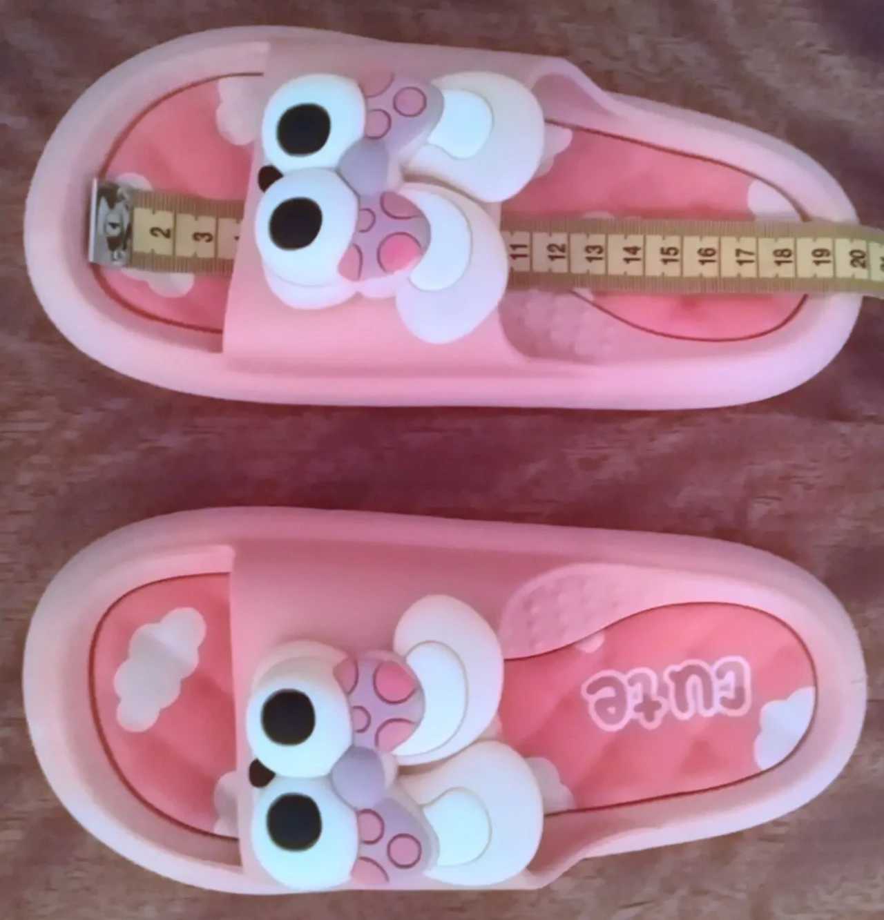 Детские тапочки для детей с зайчиком 3