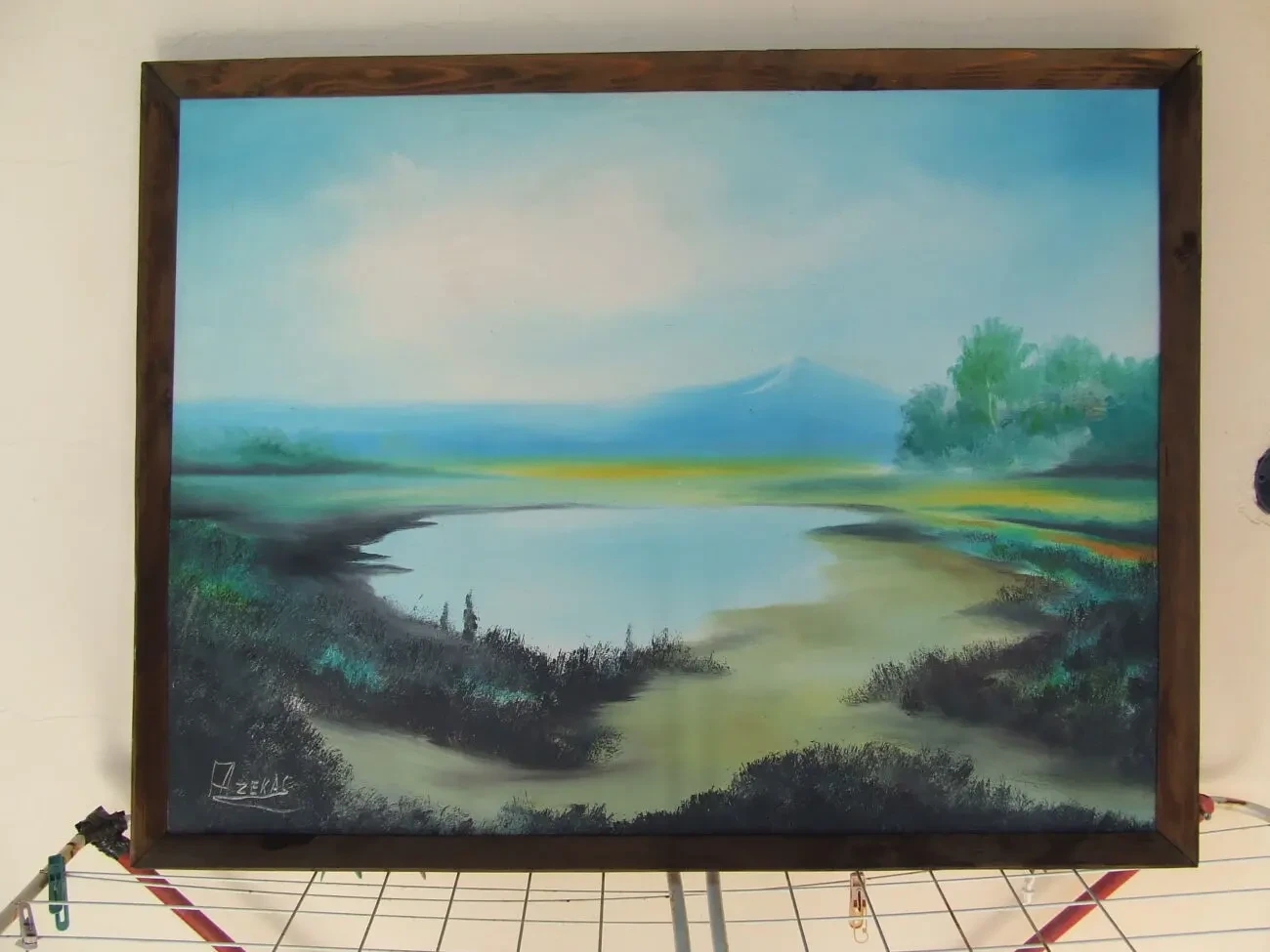 Закарпатская школа Фозекош Й. х.м. раз. 85 х 65 см. 1980 гг. 5