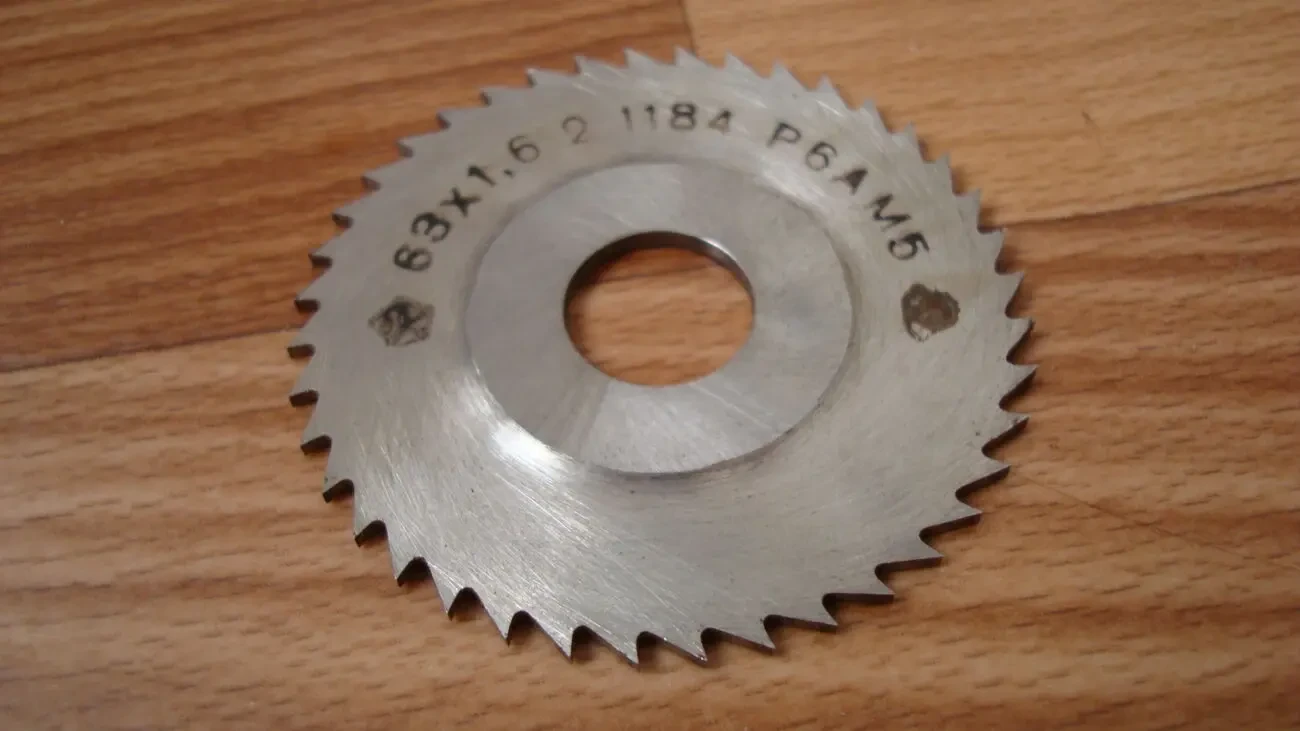 Фреза дисковая отрезная 63х1.6 мм. 63х2.0 мм.