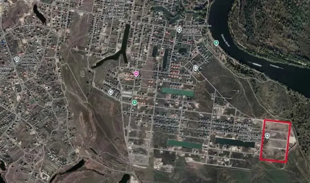 Земельна ділянка КМ Міжріччя 7