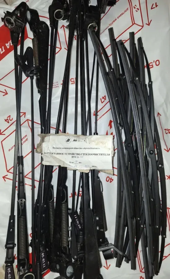 Пантографний пристрій склоочисника ПУС-1-05