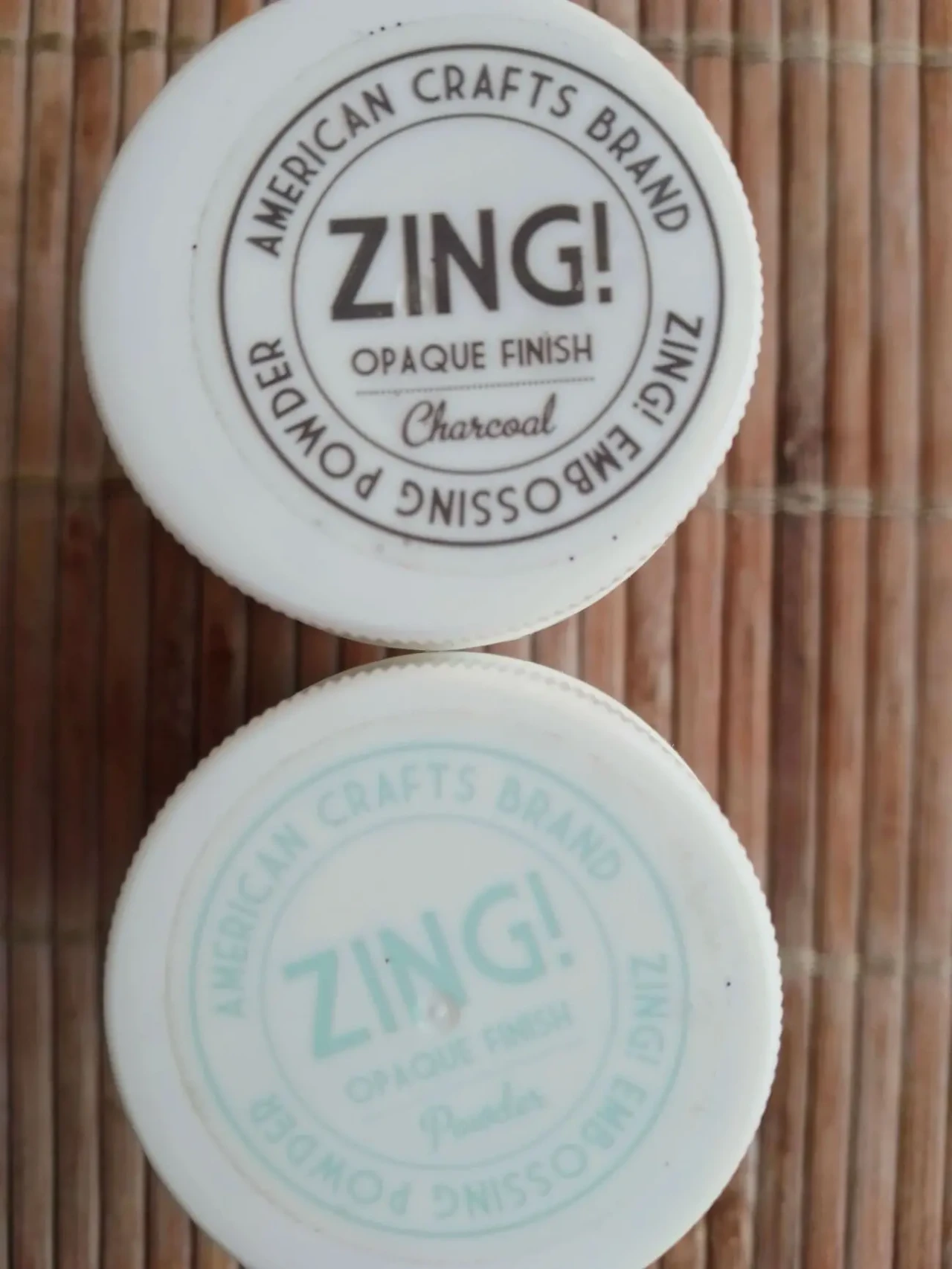 Пудра для эмбоссинга Zing Embossing Powder бирюзовая, графит. торг 2