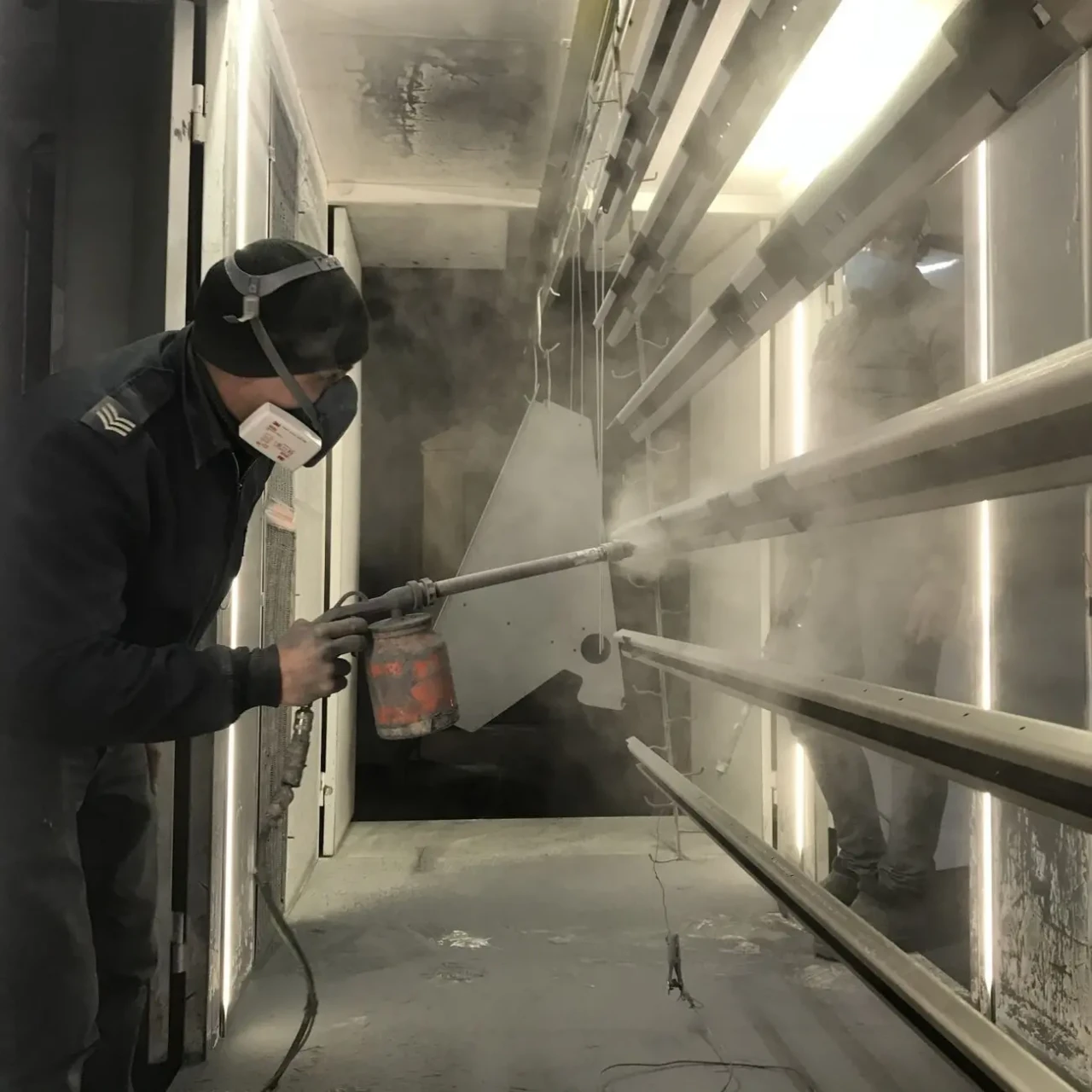 Порошкове фарбування, піскоструй, піскоструменева очистка металу 3