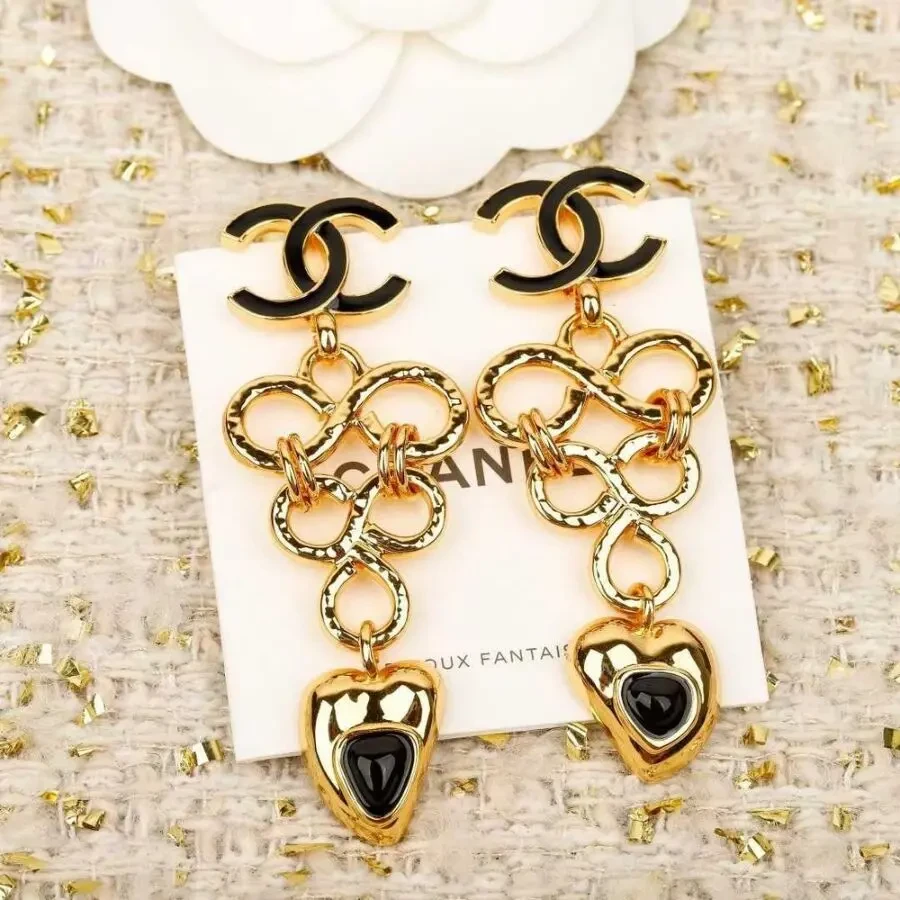 Сережки Chanel