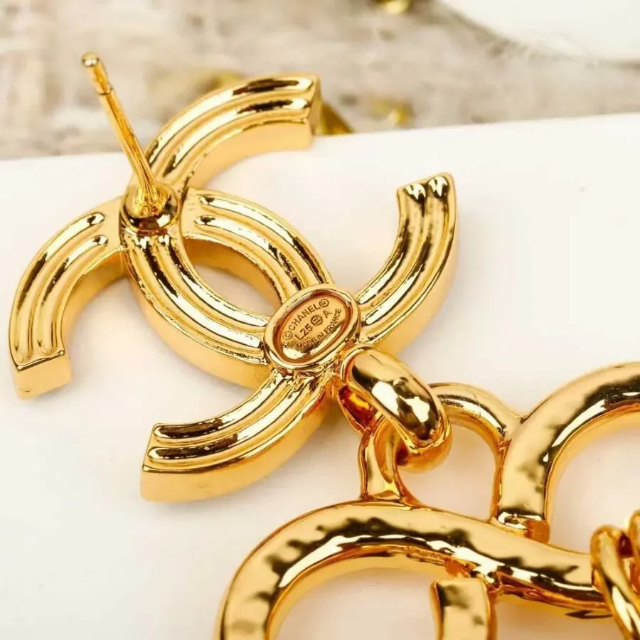 Сережки Chanel 8