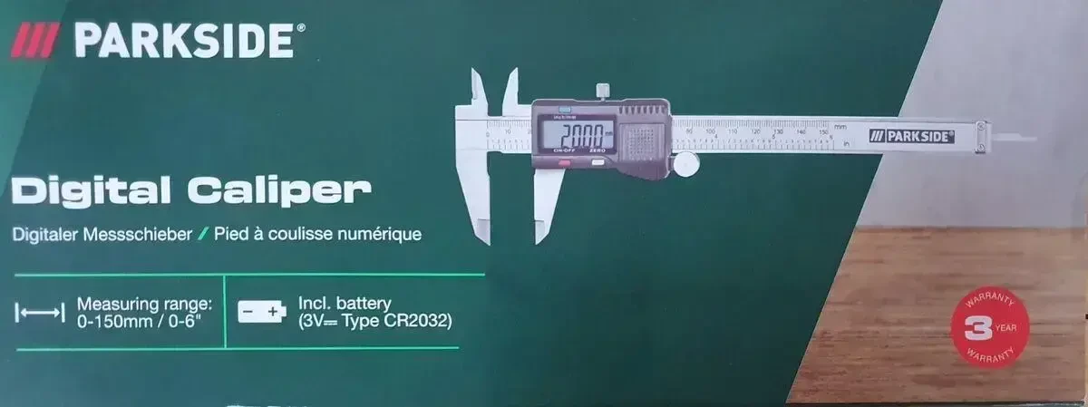 Цифровий електронний штангенциркуль 150мм. штангель, штангель Parkside 2