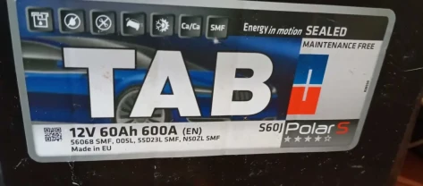 аккумулятор tab 60a