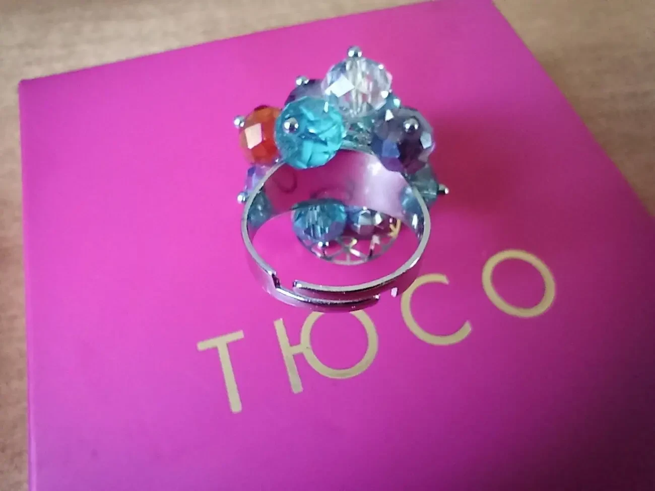 Женское серебряное кольцо - ТЮСО-. 2