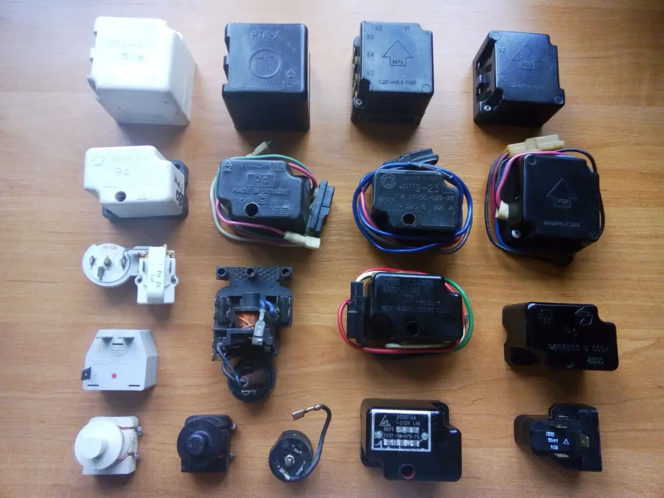 терморегуляторы реле пусковые для хододильников