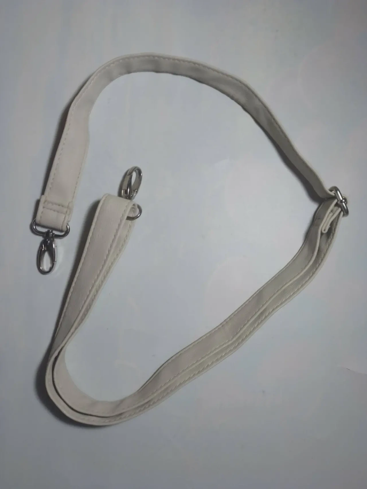 Ручка на сумку короткая и через плечо коричневая кожзам, карабины 5