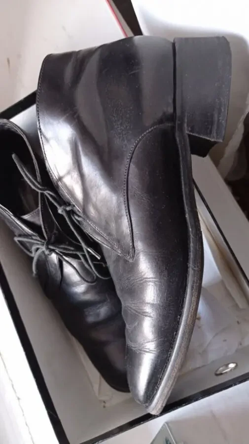 Ботинки туфли ботильоны Vero Cuoio Италия кожа р. 39 2