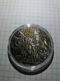 Колекційна монета із зображенням бога Шиви