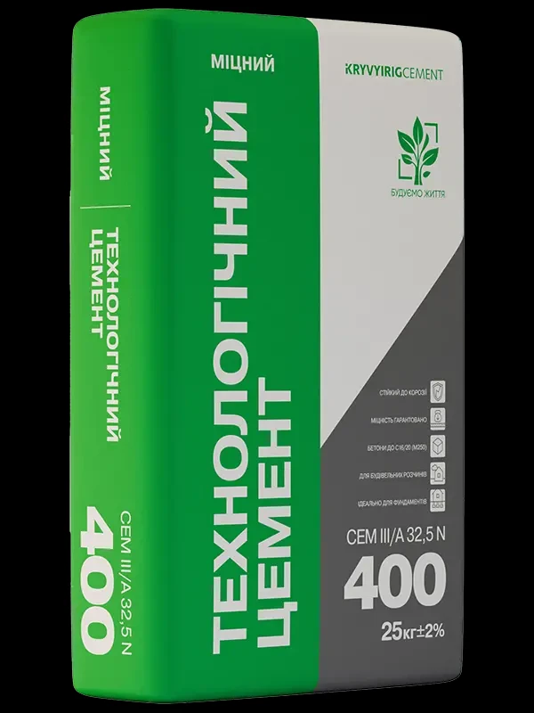 ЦЕМЕНТ - 400 - 25кг - (безпосередньо із заводу)