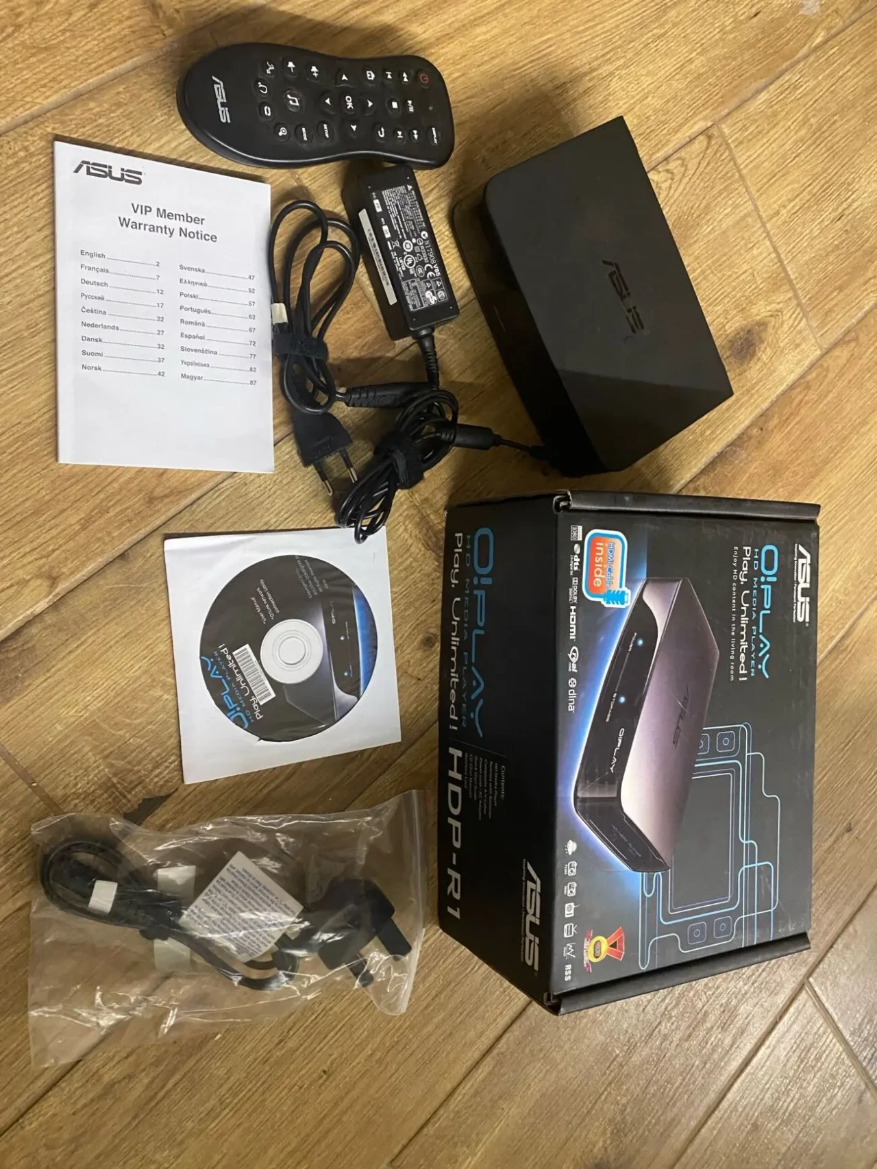 HD - Медиаплеер ASUS O Play HDP-R1 меди-аплеер