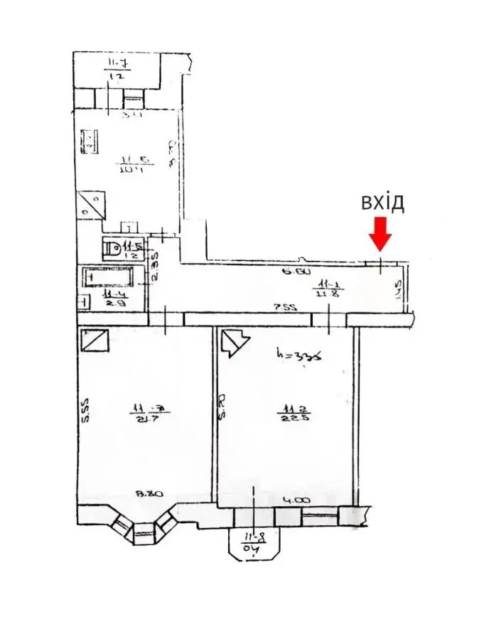 Двокімнатна квартира по вулиці Шептицьких . Галицький район. 9