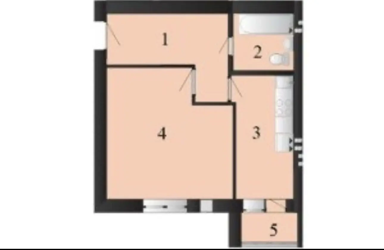 Продаж однокімнатної кі