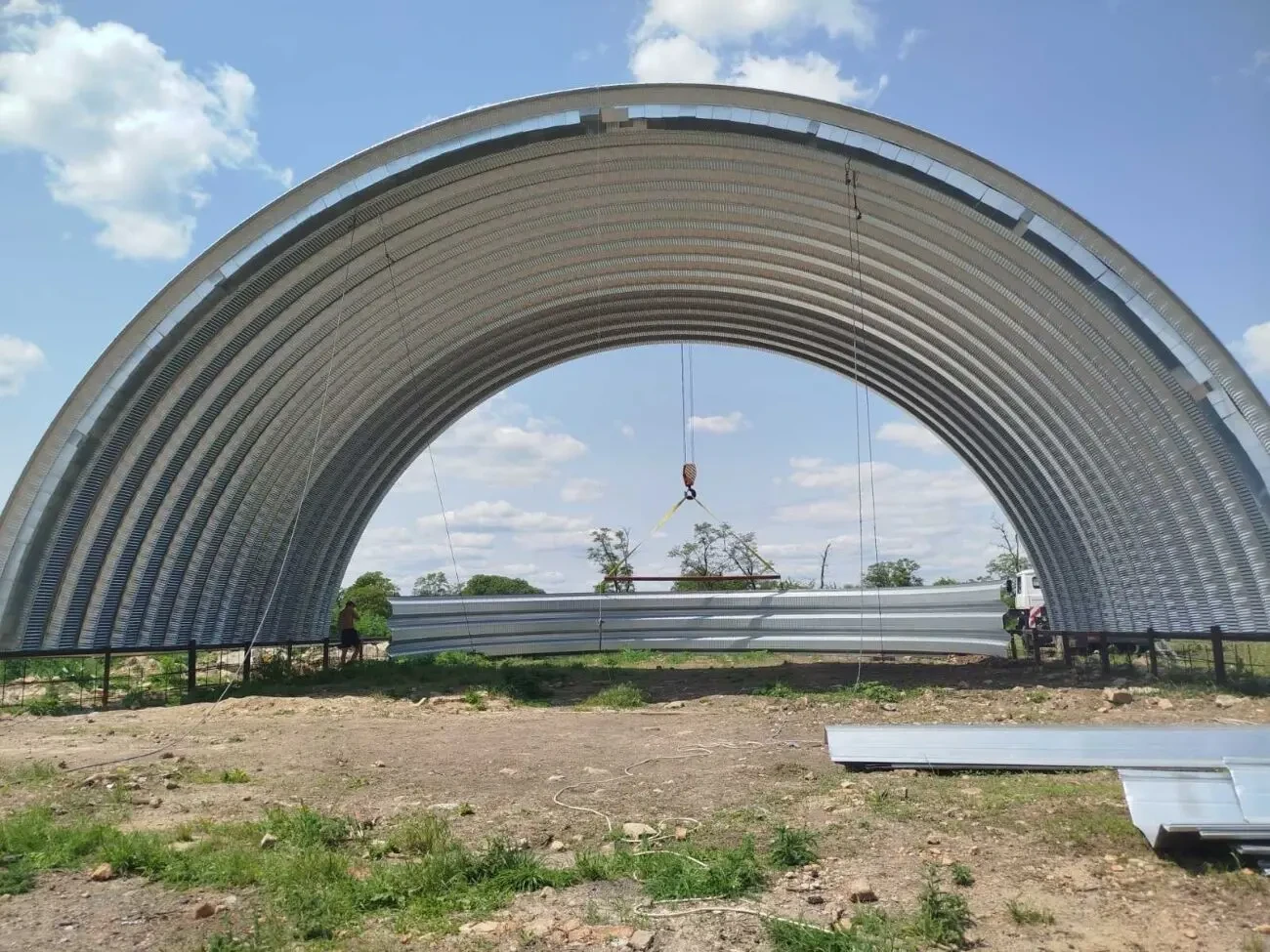 Ангары,бескаркасные,арочные от лидеров рынка