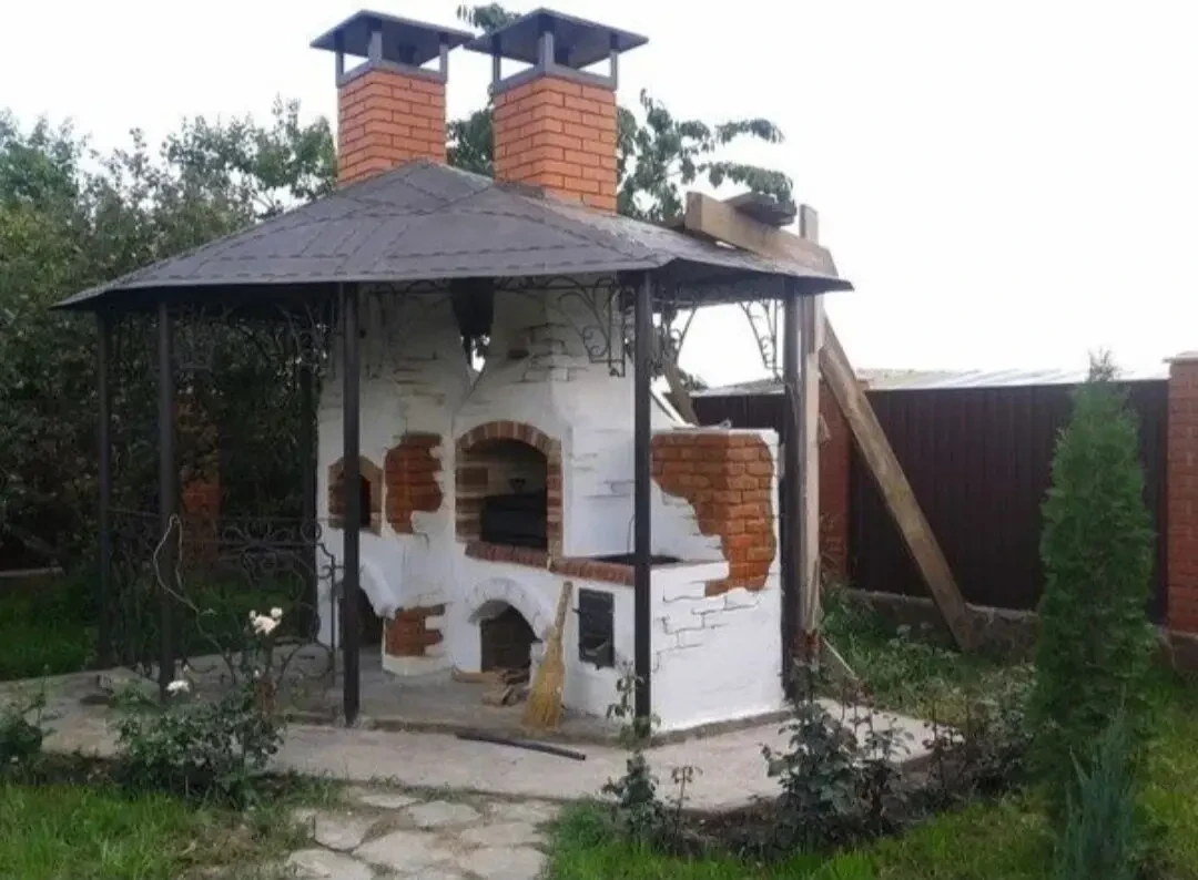 Каміни печі барбекю