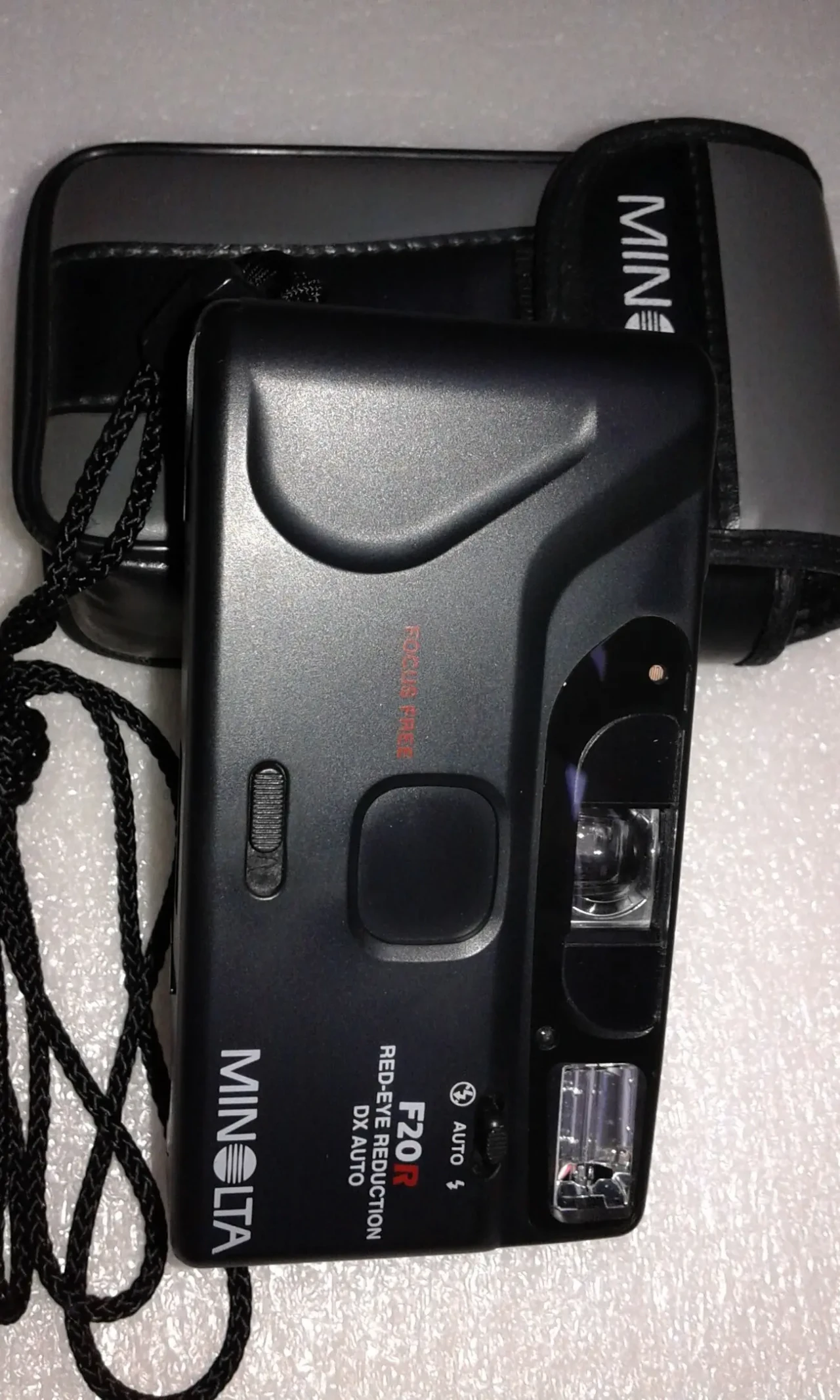 Minolta F20R, фірмовий плівковий фотоапарат made in Japan, стан нового 7