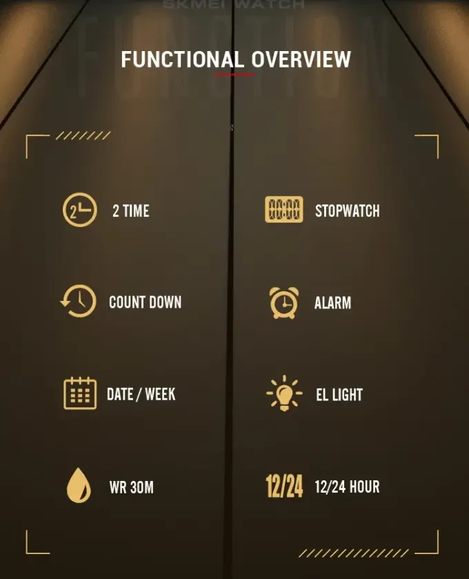 Цифровий годинник Skmei 6