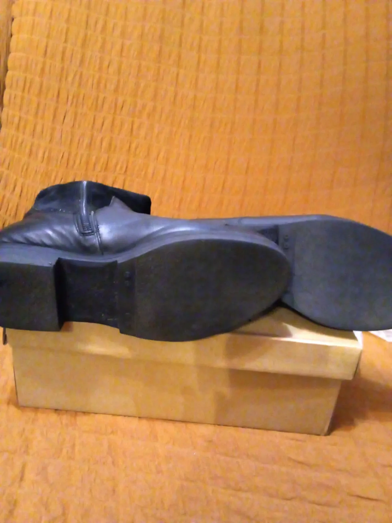 Жіночі шкіряні сапоги 4