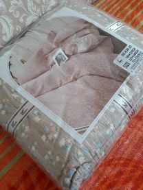 Двоспальні комплекти постільної білизни з мусліну.