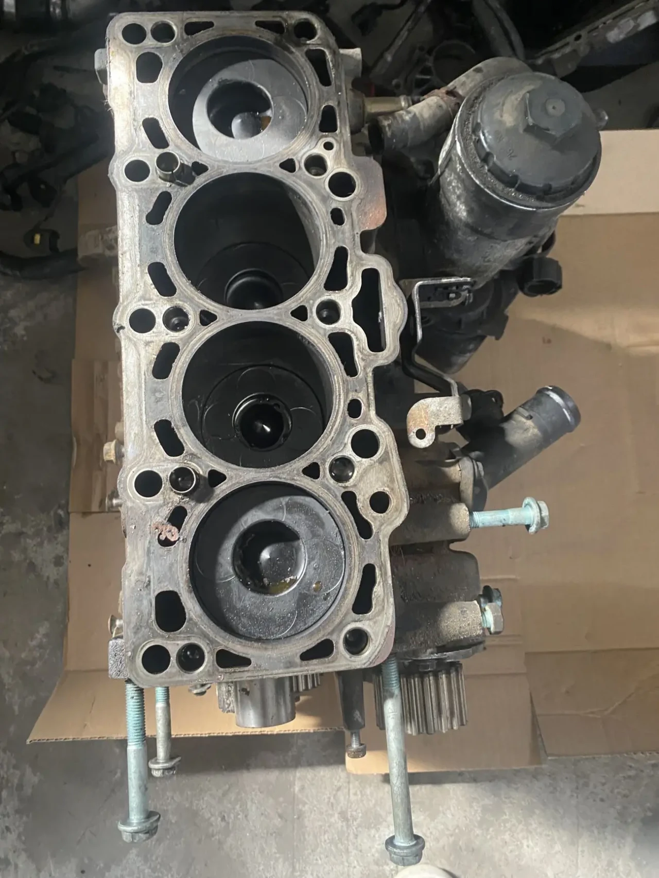 BKC 1.9 TDI блок циліндрів у зборі 77kw 3