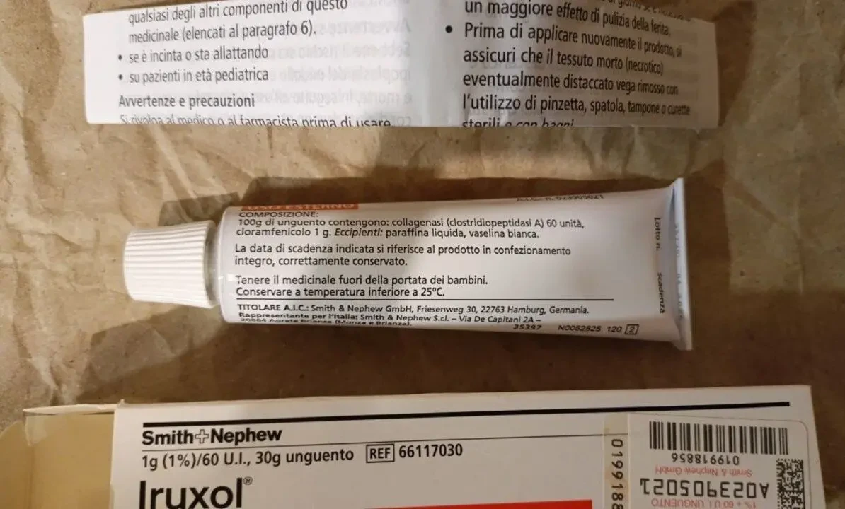 Мазь против пролежней Ируксол (30г) Iruxol 2
